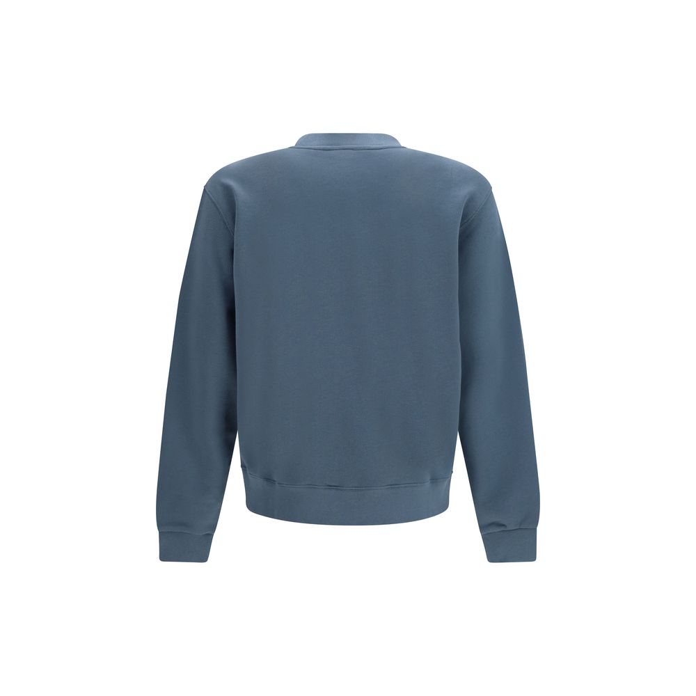 Blaues Sweatshirt aus Baumwolle FG65SW2704MJ98