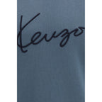 Blaues Sweatshirt aus Baumwolle FG65SW2704MJ98
