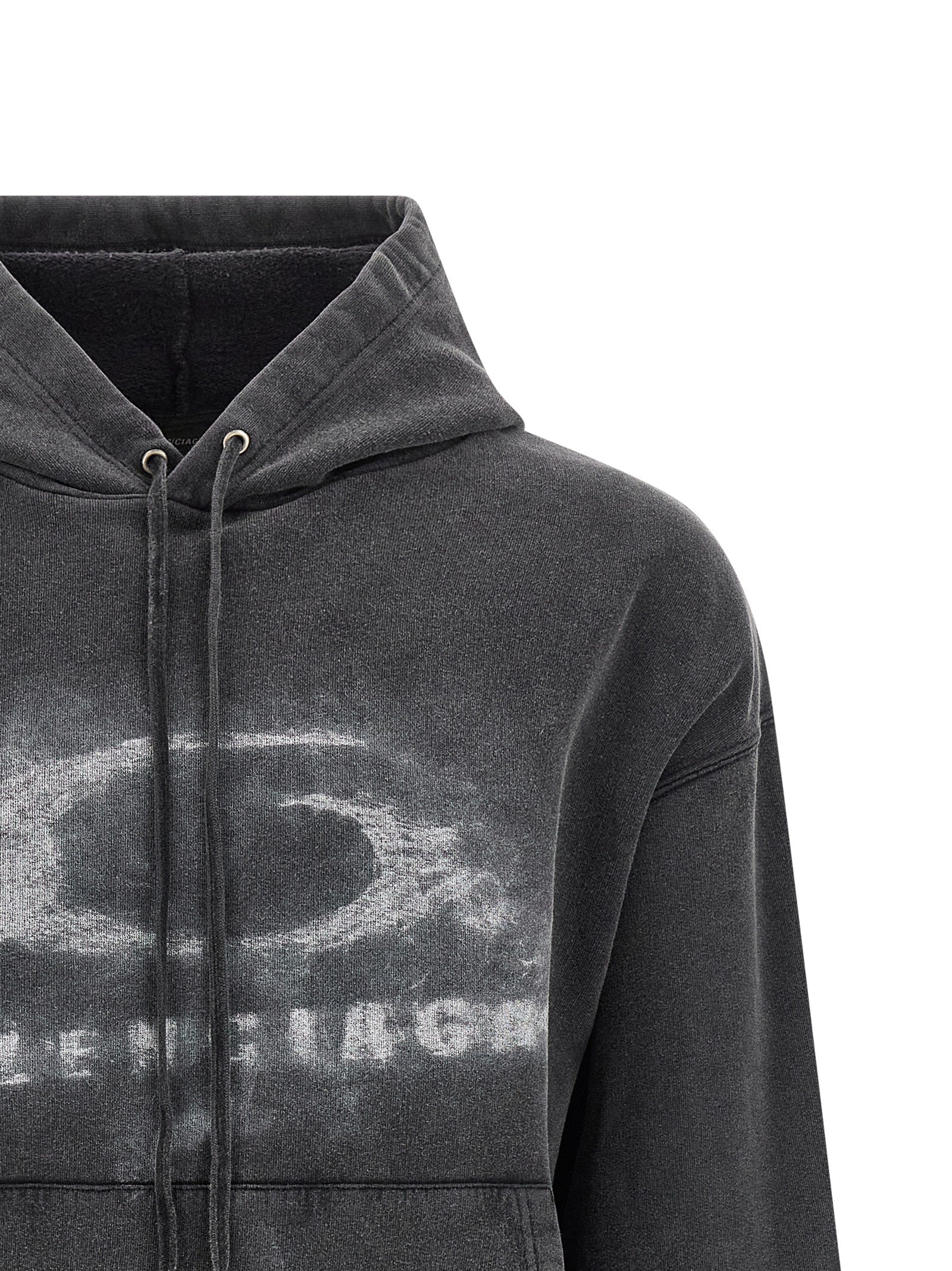 Zweifarbiges Sweatshirt aus Baumwolle