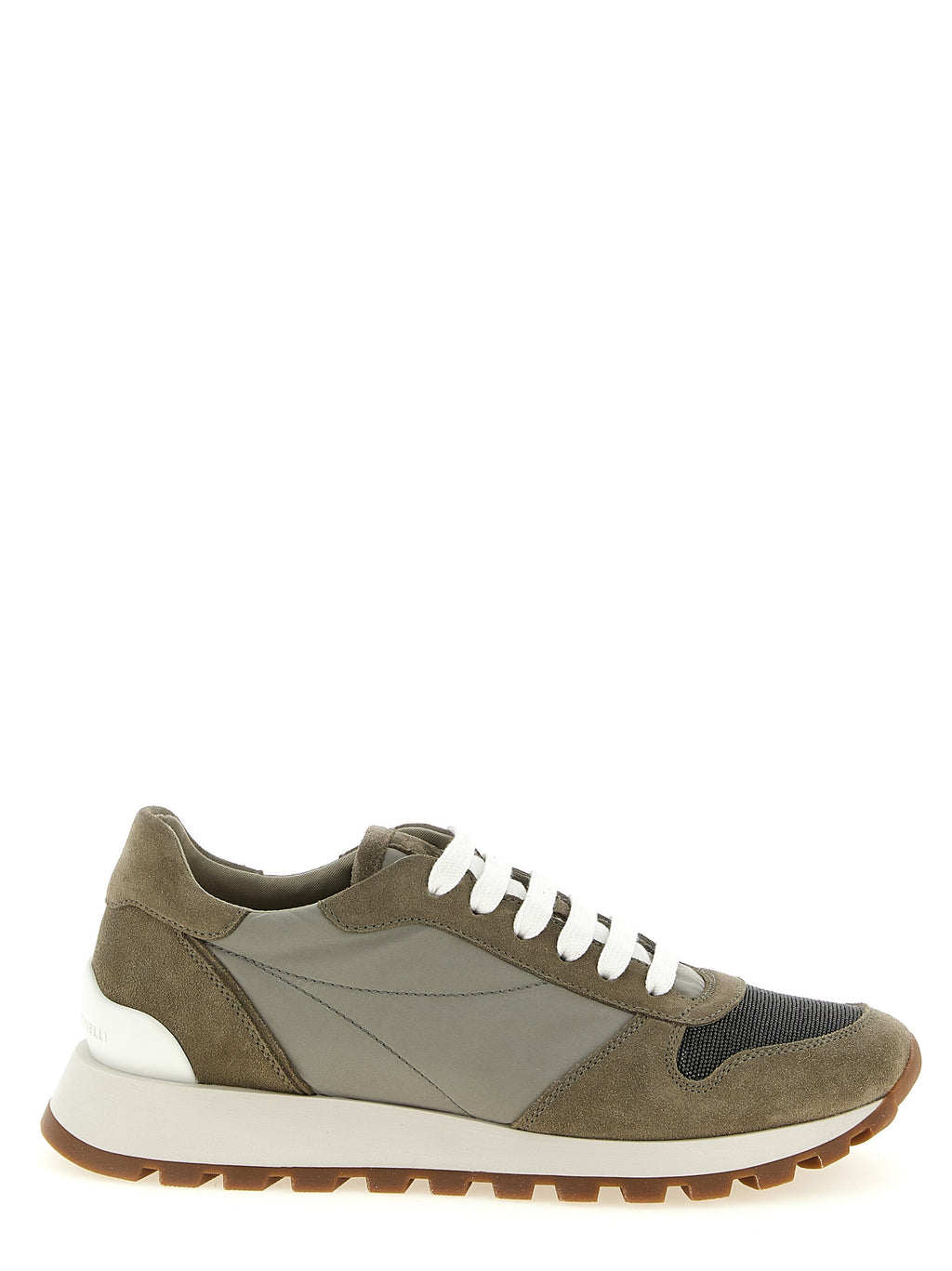Athletik-Sneaker aus Polyester in Bicolor
