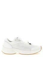 Weiße Tencel Sportschuhe