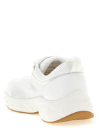 Weiße Tencel Sportschuhe