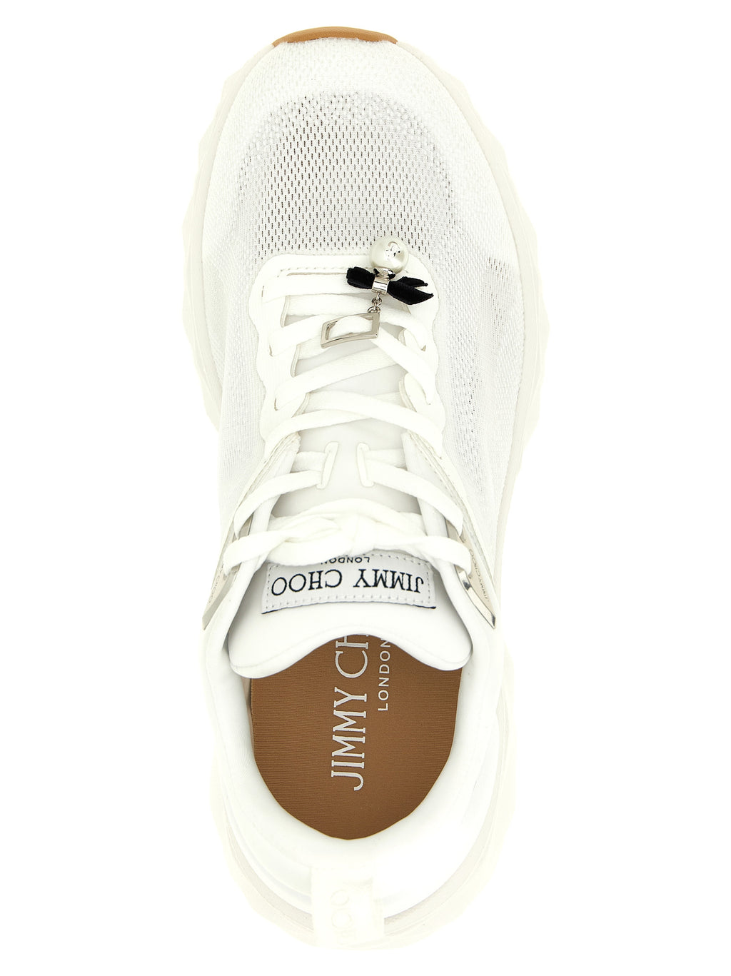 Weiße Tencel Sportschuhe