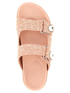 Multicolor Tencel Slides Jimmy Choo