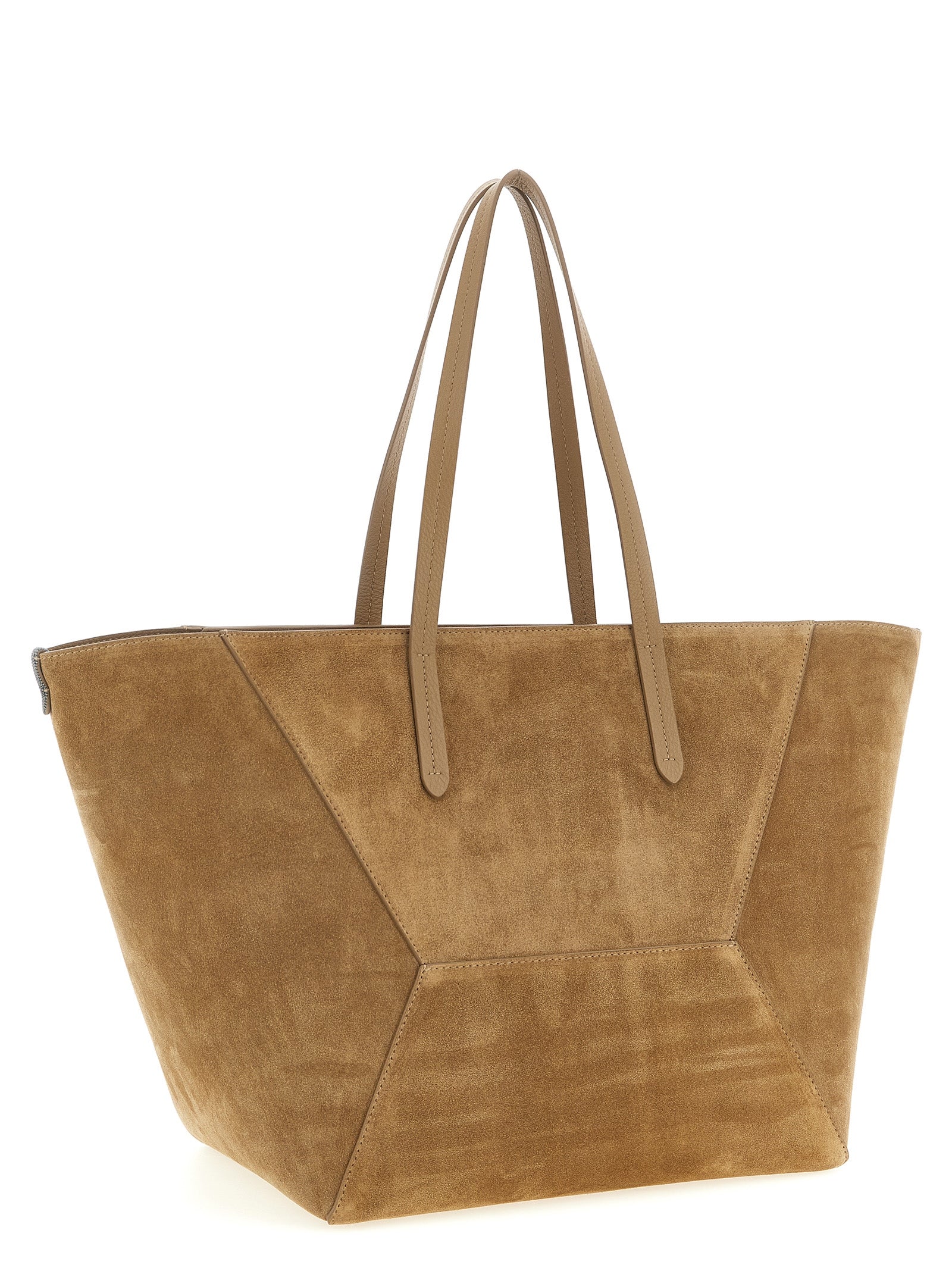 Braunes Kalbsleder Damen Crossbody Tasche