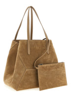 Braunes Kalbsleder Damen Crossbody Tasche