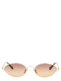 Mehrfarbige Sonnenbrille aus Metall 334099BM