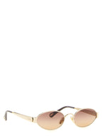 Mehrfarbige Sonnenbrille aus Metall 334099BM