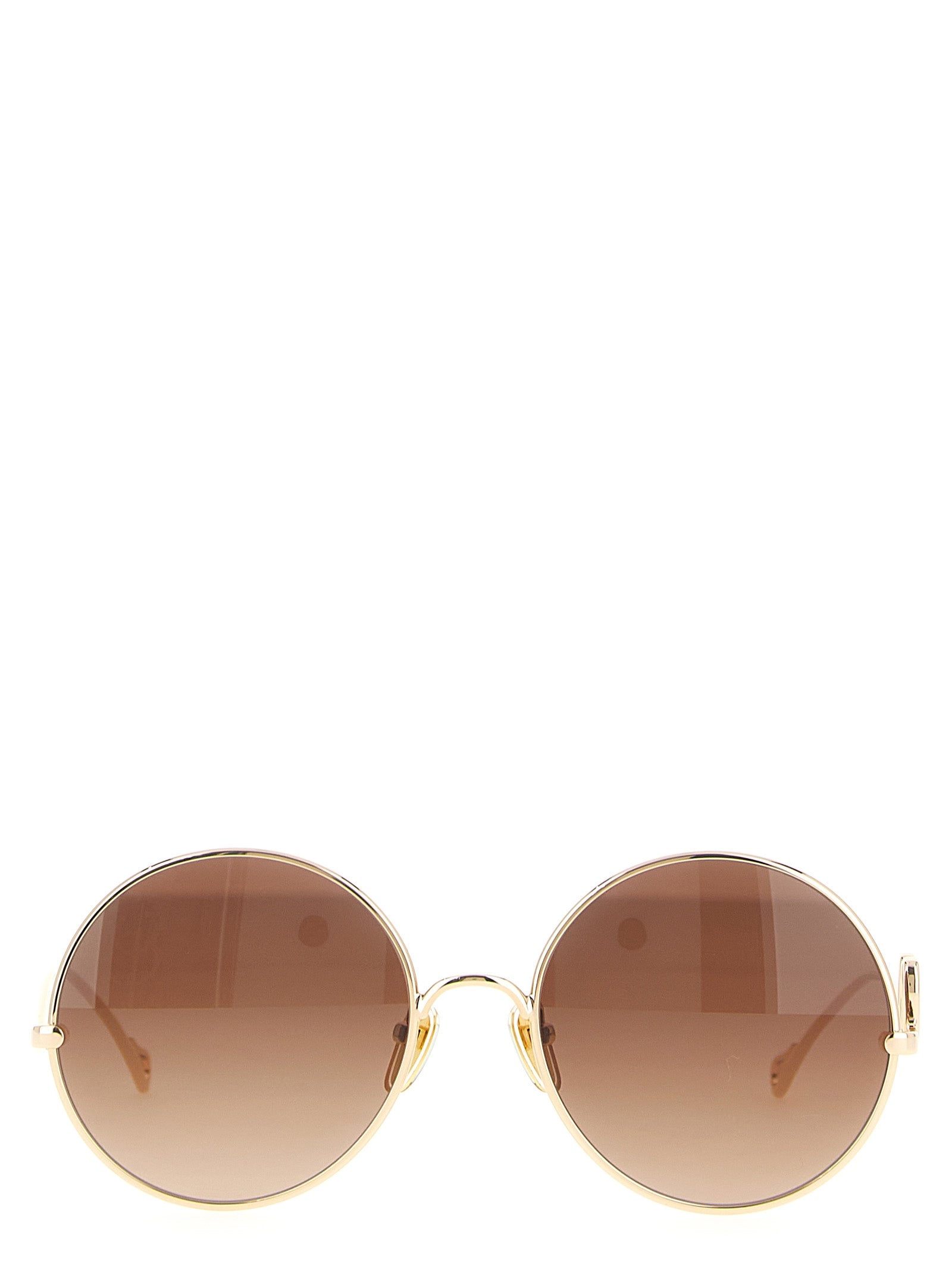 Mehrfarbige Sonnenbrille aus Metall 334096BM