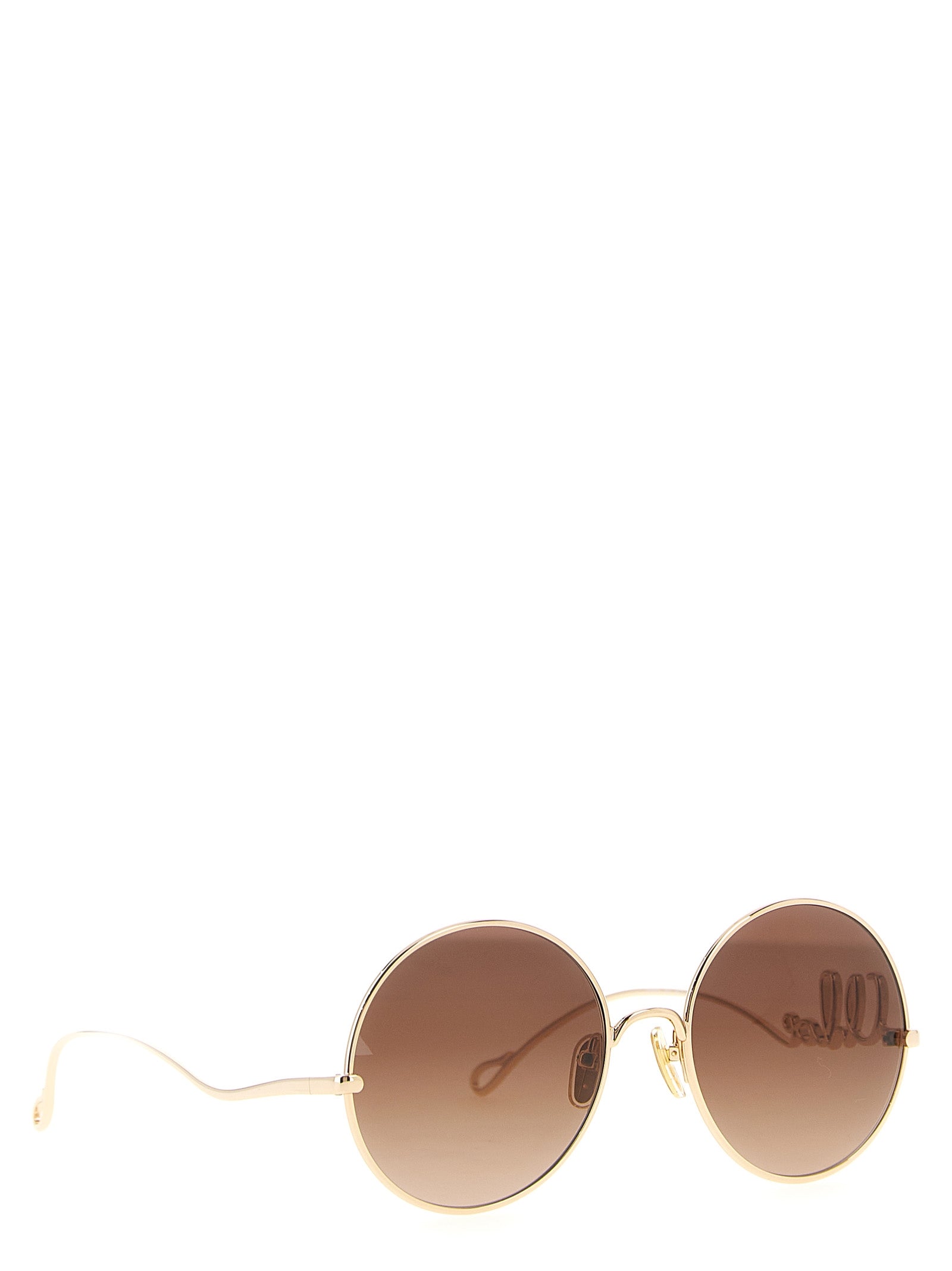 Mehrfarbige Sonnenbrille aus Metall 334096BM