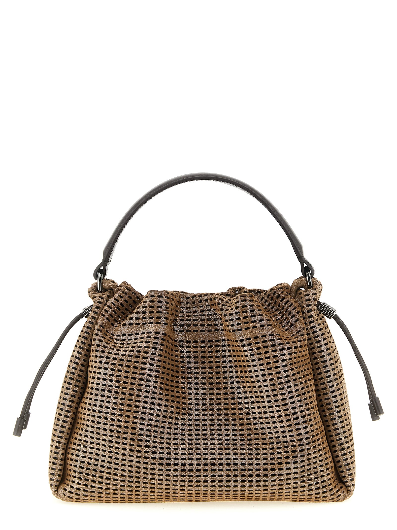 Braune Kalbsleder-Handtasche