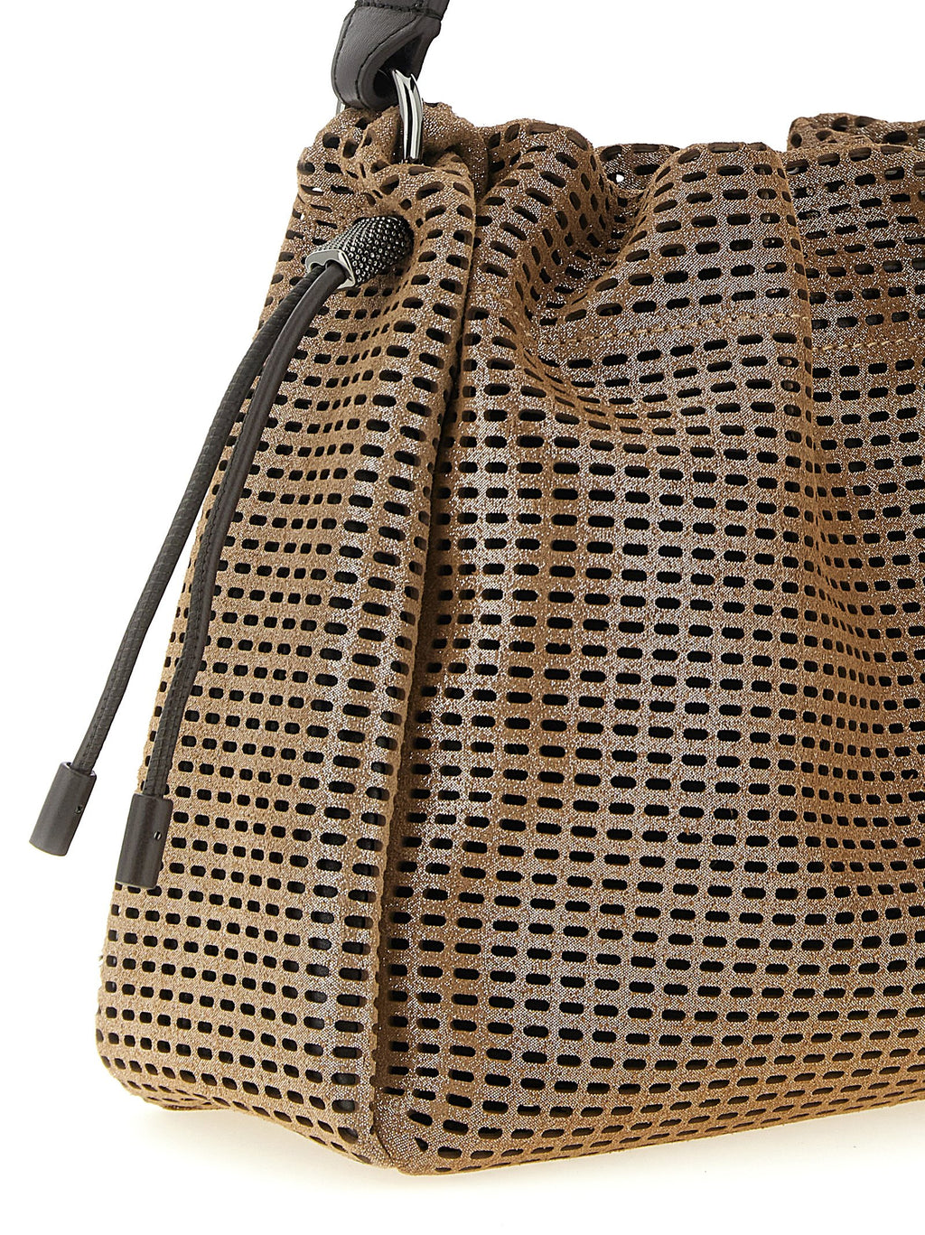 Braune Kalbsleder-Handtasche