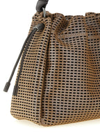 Braune Kalbsleder-Handtasche