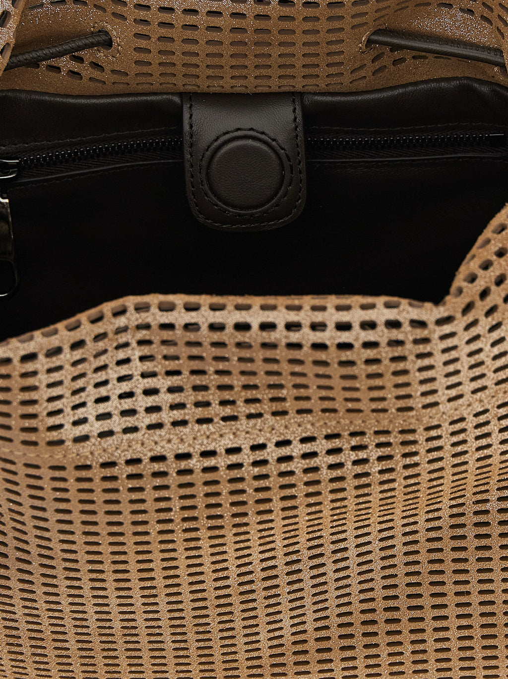 Braune Kalbsleder-Handtasche