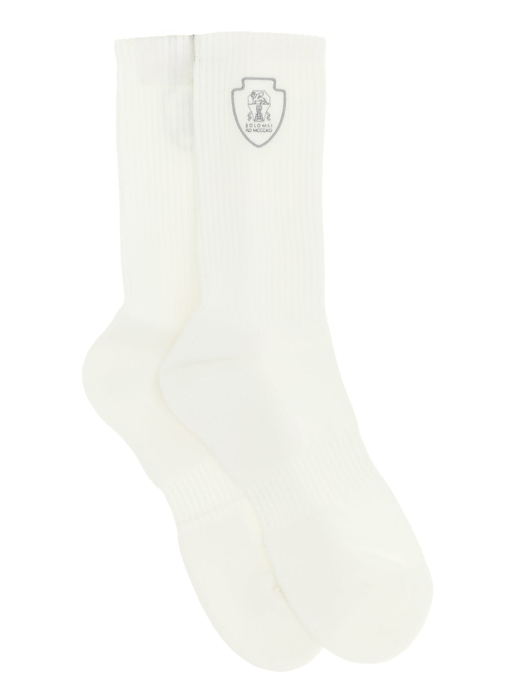 Weiße Baumwollsocken