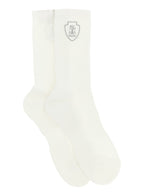 Weiße Baumwollsocken