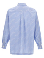 Blaue Bluse aus Baumwolle