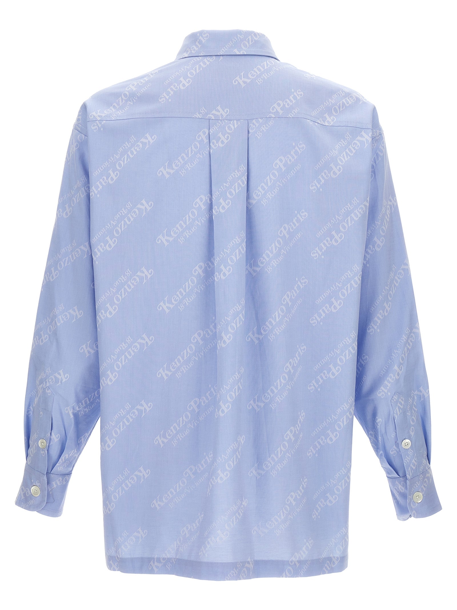 Blaue Bluse aus Baumwolle