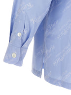 Blaue Bluse aus Baumwolle