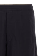 Blaue Bermuda-Shorts aus Elasthan