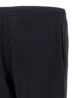 Blaue Bermuda-Shorts aus Elasthan