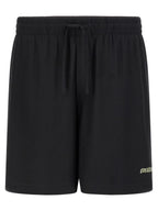 Mehrfarbige Seiden-Bermudashorts