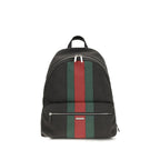Schwarze Stoffhandtasche