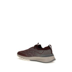 Bordeaux Baumwoll-Sneakers im Athletic-Stil Brunello Cucinelli