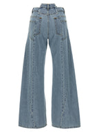 Blaue Baumwolljeans Denim