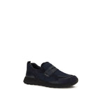 Blaue Kalbsleder Bos Taurus Sportschuhe