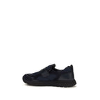Blaue Kalbsleder Bos Taurus Sportschuhe