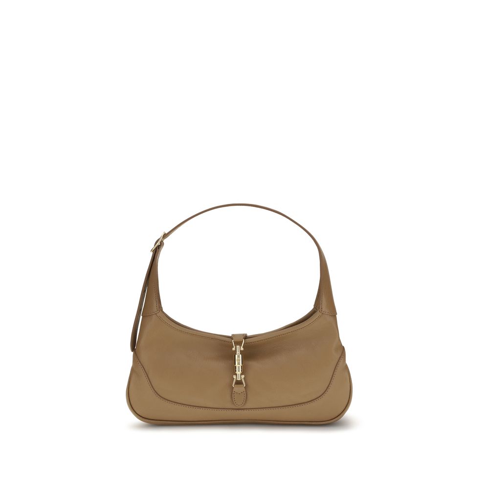 Beige Calf Leather Bos Taurus Handbag