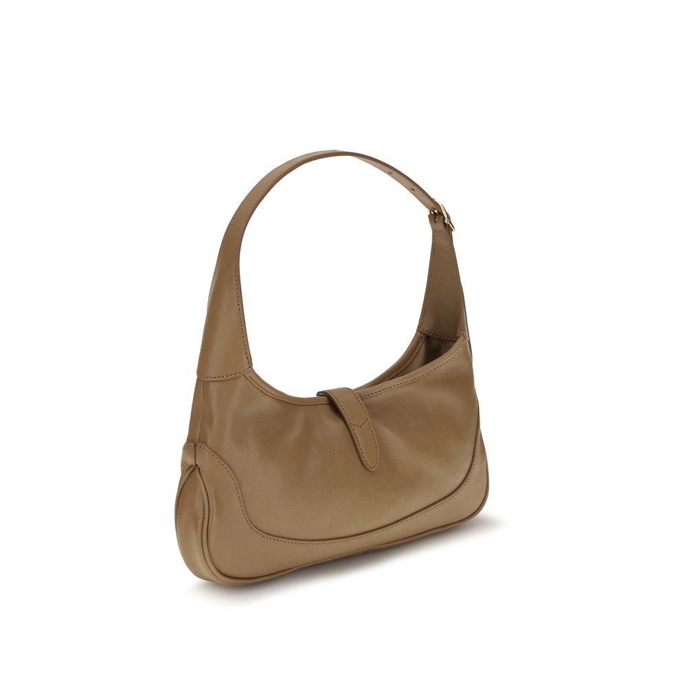 Beige Calf Leather Bos Taurus Handbag