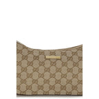 Beige Stoff-Handtasche