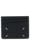 Schwarzes Kartenetui aus Leder 268249BM