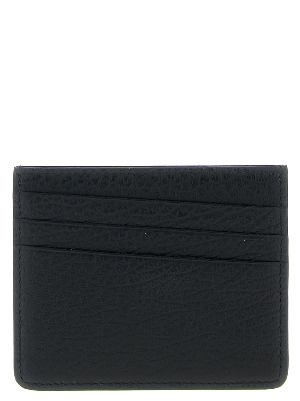 Schwarzes Kartenetui aus Leder 268249BM