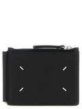 Schwarze Geldbörse aus Leder 268254BM