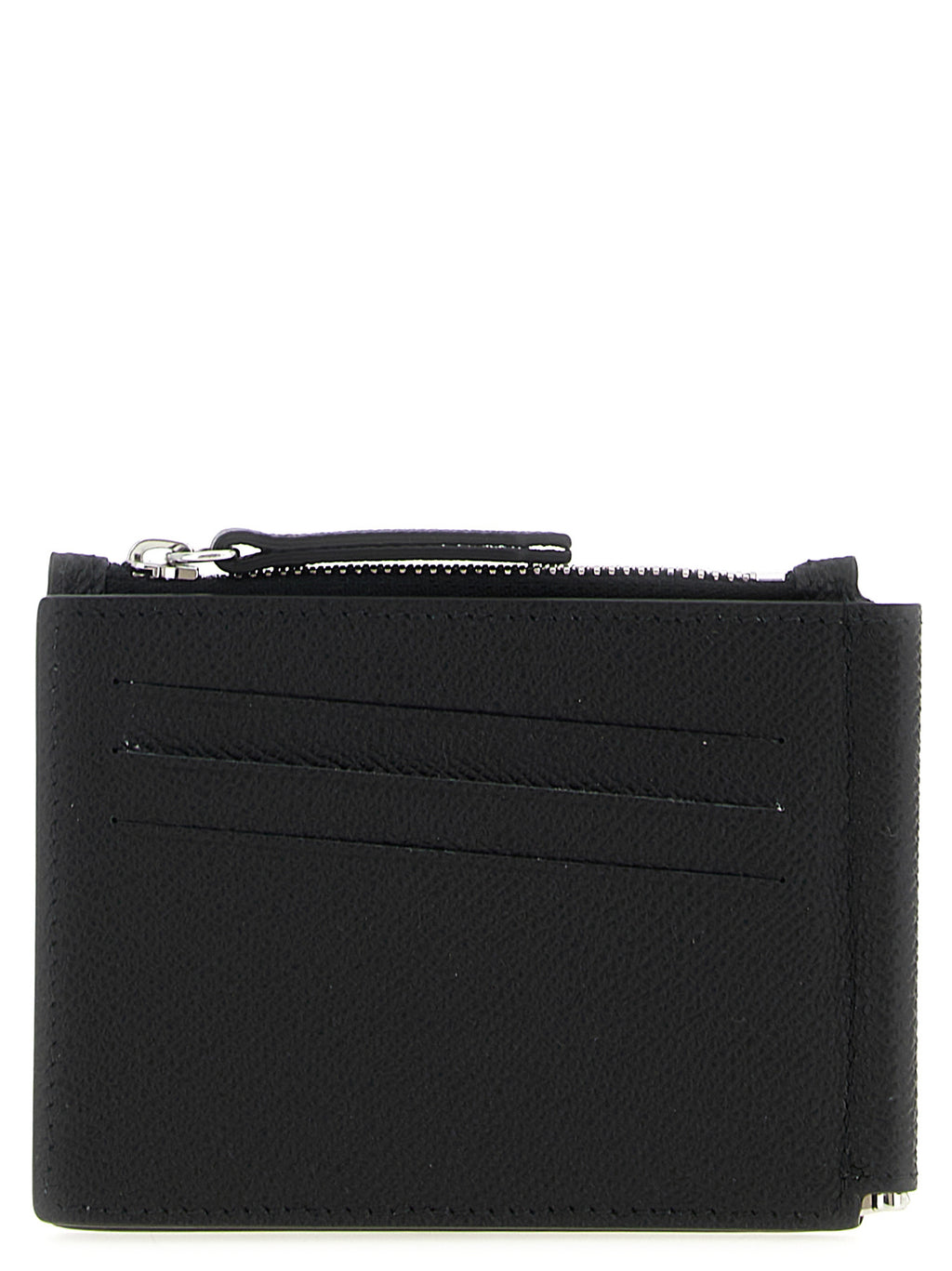 Schwarze Geldbörse aus Leder 268254BM