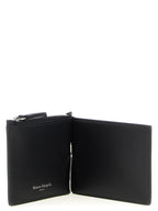 Schwarze Geldbörse aus Leder 268254BM