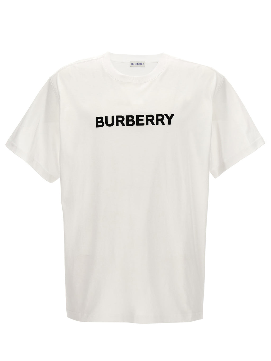 Weißes Baumwoll-T-Shirt
