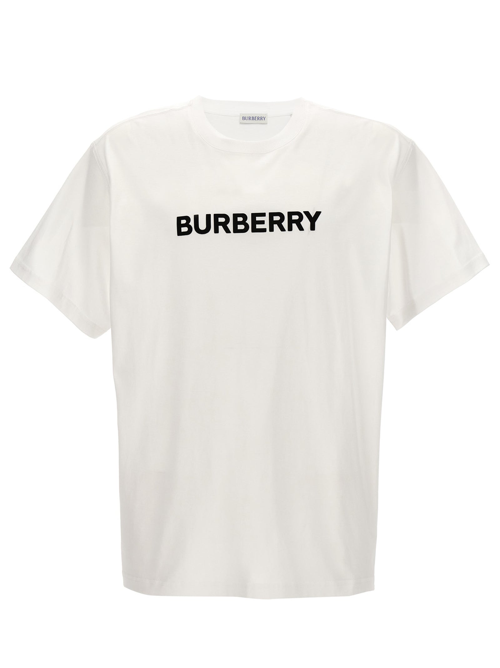 Weißes Baumwoll-T-Shirt