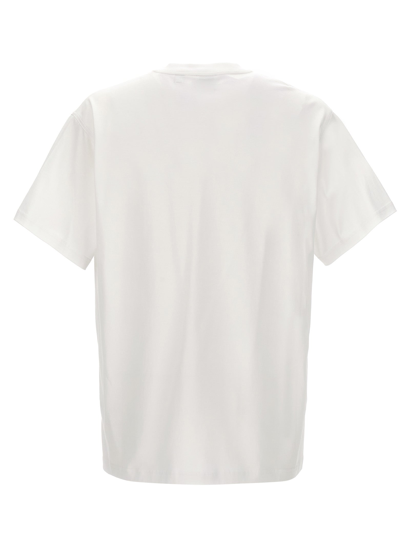 Weißes Baumwoll-T-Shirt