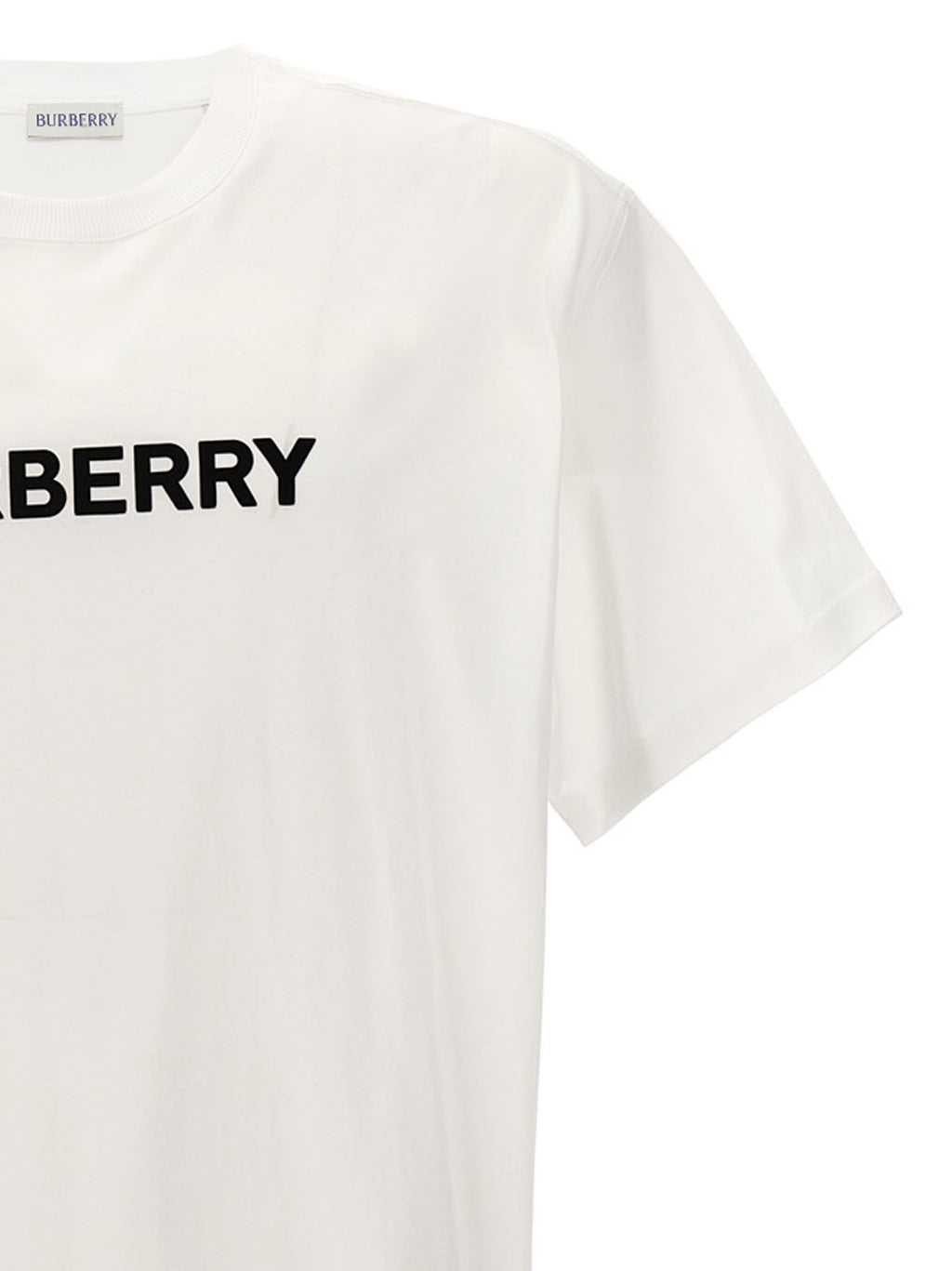Weißes Baumwoll-T-Shirt