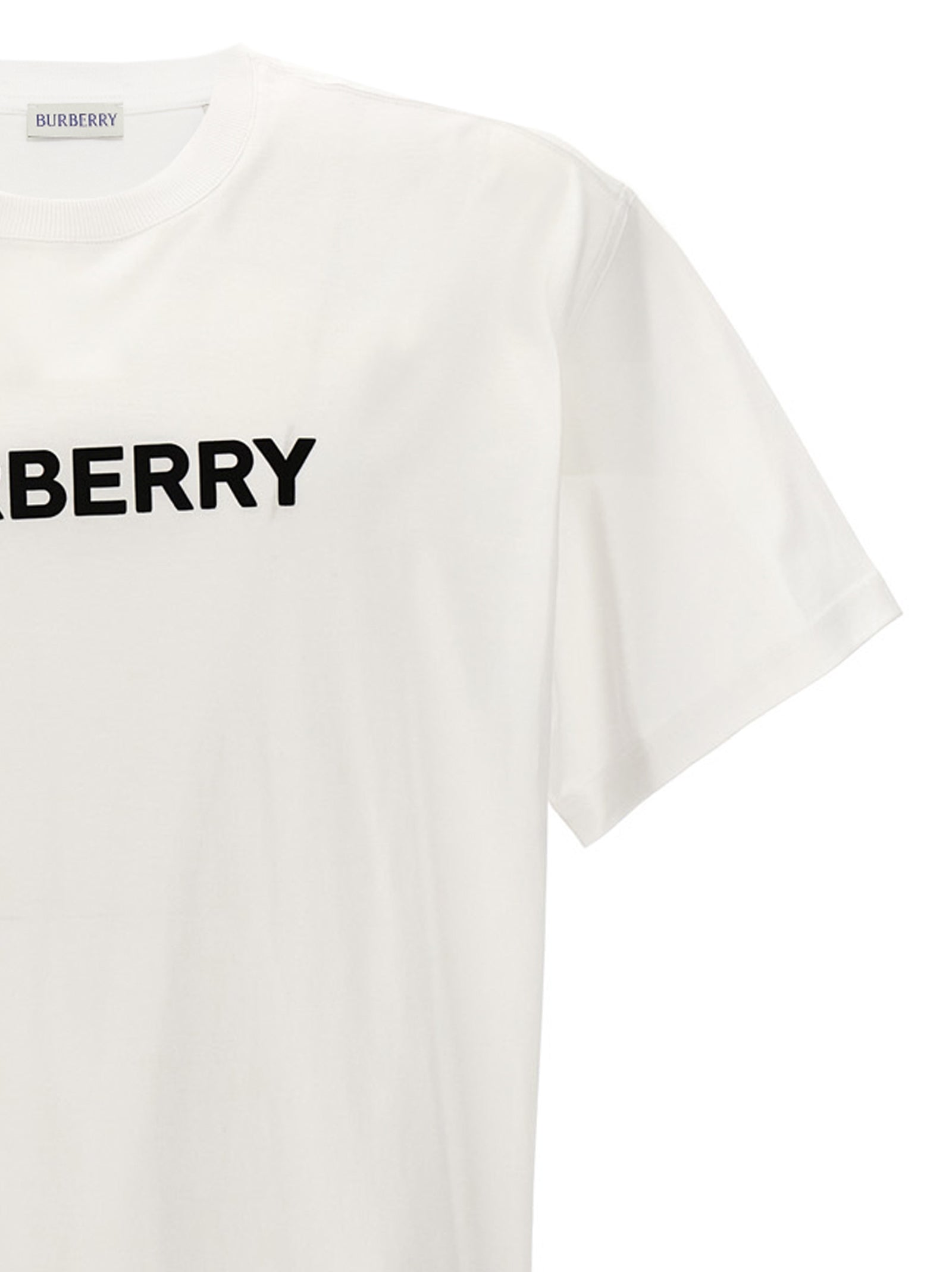 Weißes Baumwoll-T-Shirt