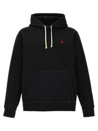Schwarzer Baumwoll-Sweatshirt
