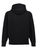 Schwarzer Baumwoll-Sweatshirt