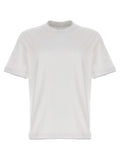 Weißes Baumwoll-T-Shirt
