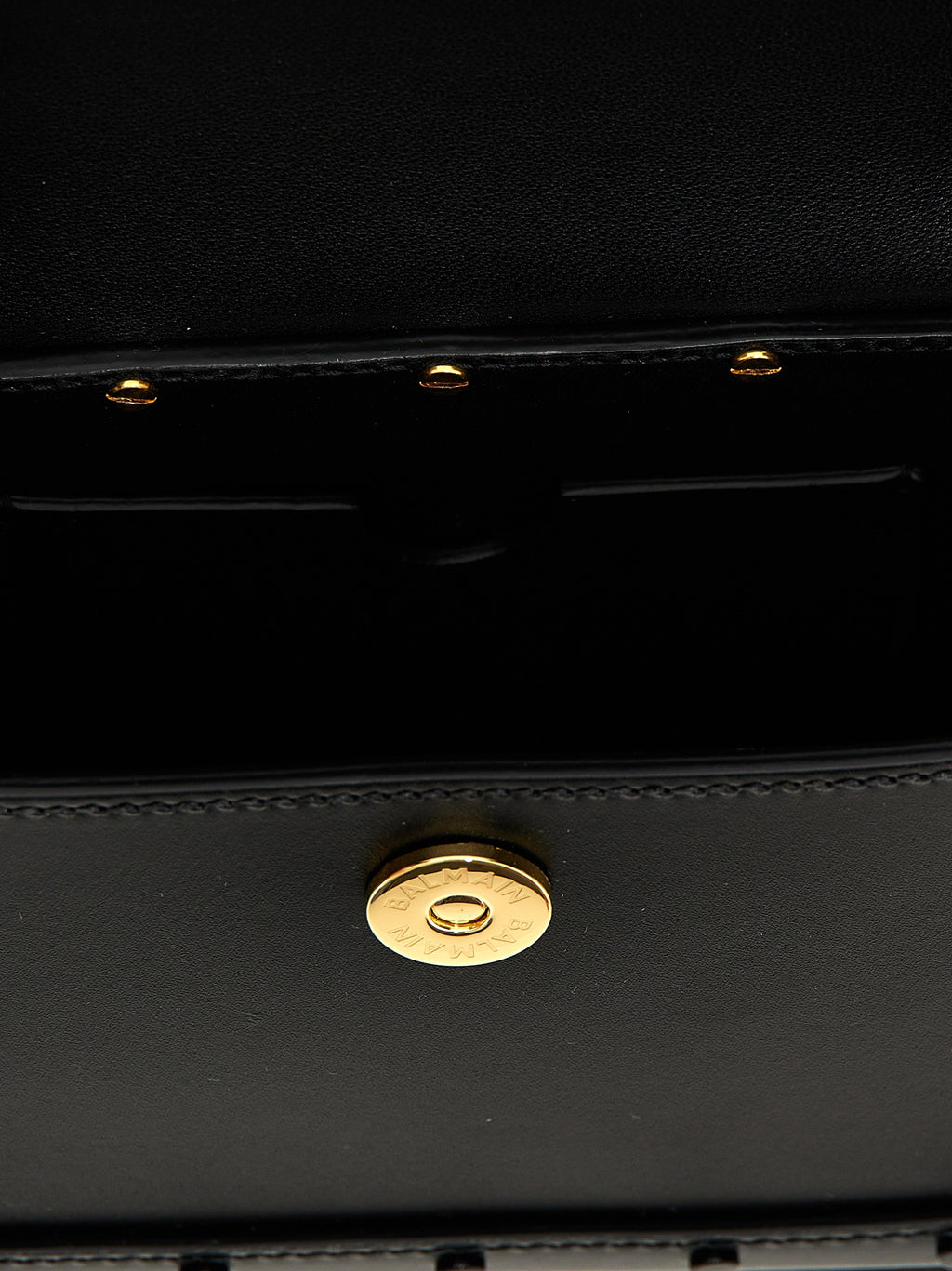 Schwarze Kalbsleder-Handtasche