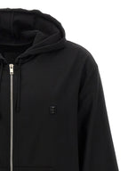 Schwarzer Sweatshirt aus reiner Schurwolle