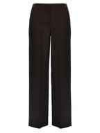 Lila Hose aus reiner Schurwolle
